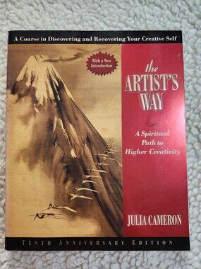 Julia Cameron The Artists Way Paperback Tenth Anniversary Edition Self Help